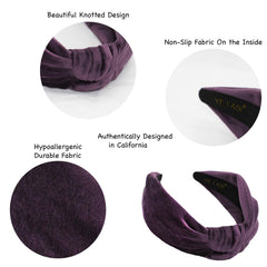 YETASI velvet headband offers comfortable adjustable fit for all-day wear