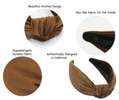Yetasi versatile headband pairs with both workwear and casual outfits.