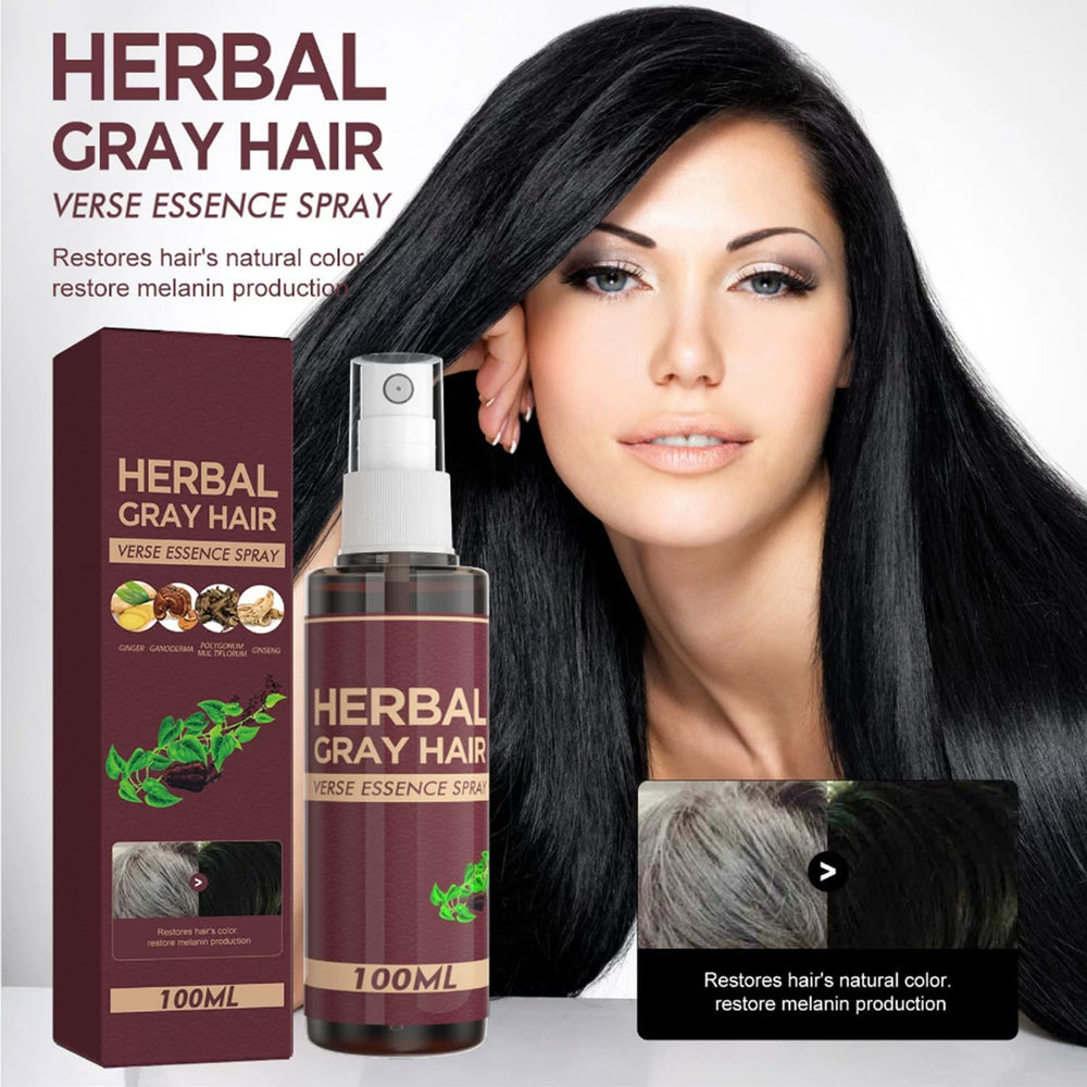 YG LianKai herbal formula with ginger and he shou wu supports healthy-looking hair.