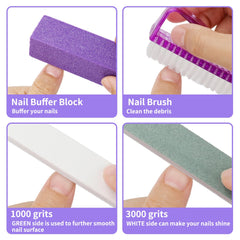 YGQQOY nail brush for daily care and cleaning during mani