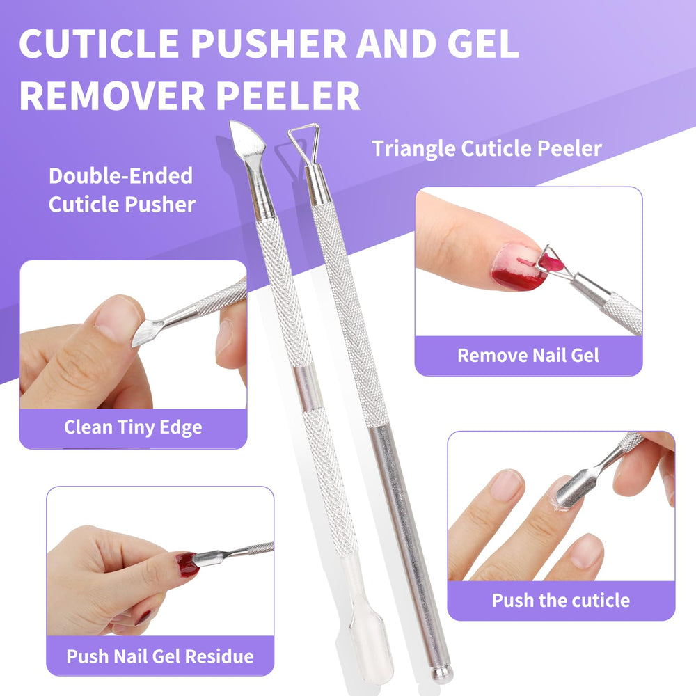 YGQQOY nail file and buffer set for smooth finish