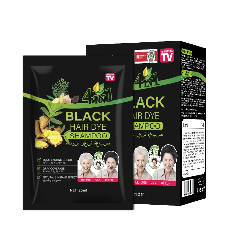 Yiciani Upgraded packaging showing natural plant formula for safe at-home dyeing