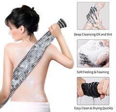 Yiclick rough washcloth delivers effective exfoliation for tougher areas