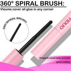 YIDUO included lash brushes for grooming