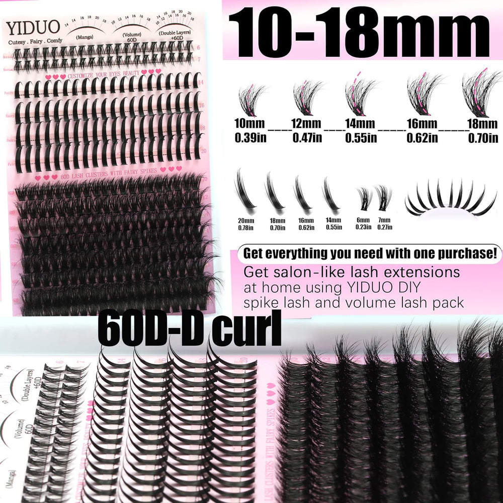 YIDUO lash remover 5ml for easy cleanup
