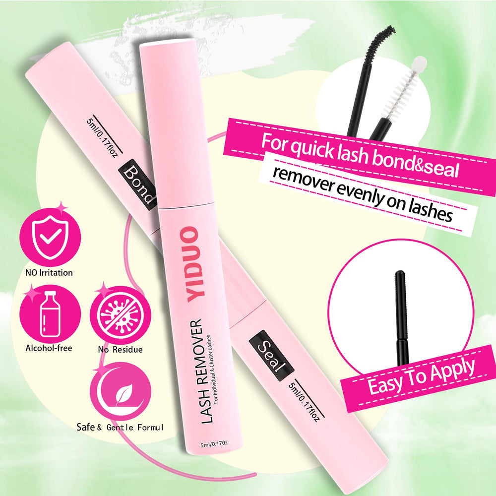 YIDUO Lashes Cleansing Shampoo keeps lash care clean and fresh.