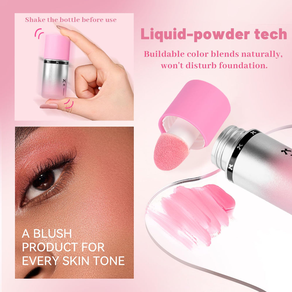 YiGuMy blendable blush on mature skin for effortless daily use.