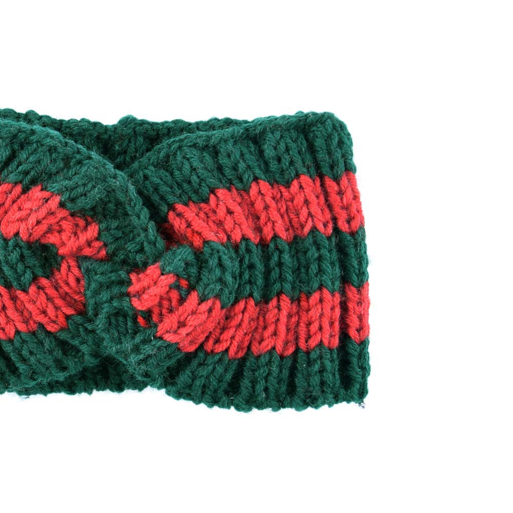 Yili Maizi ear warmer crochet head wrap for cozy winter warmth outdoors.