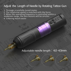 YILONG needles 3RL and 9RM for precise lines and smooth shading.