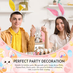 Yinder cosplay prop bunny ears for parties, photos, and playful moments