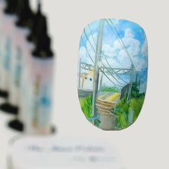 YJMyujimi 24-grid nail art layout aids detailed planning and designs