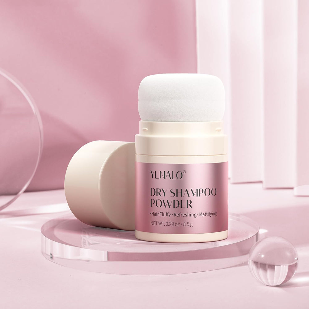 YLNALO vegan cruelty-free dry shampoo powder for daily use