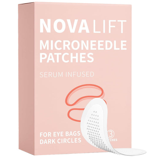 YLOTRE Novalift Micro Eye Patches target puffiness with instant cooling relief