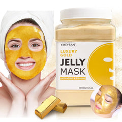 YMEYFAN gold jelly mask packaging for professional salon use and home care