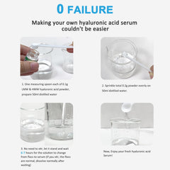 YMEYFAN DIY HA serum can be blended into moisturizers for added hydration.
