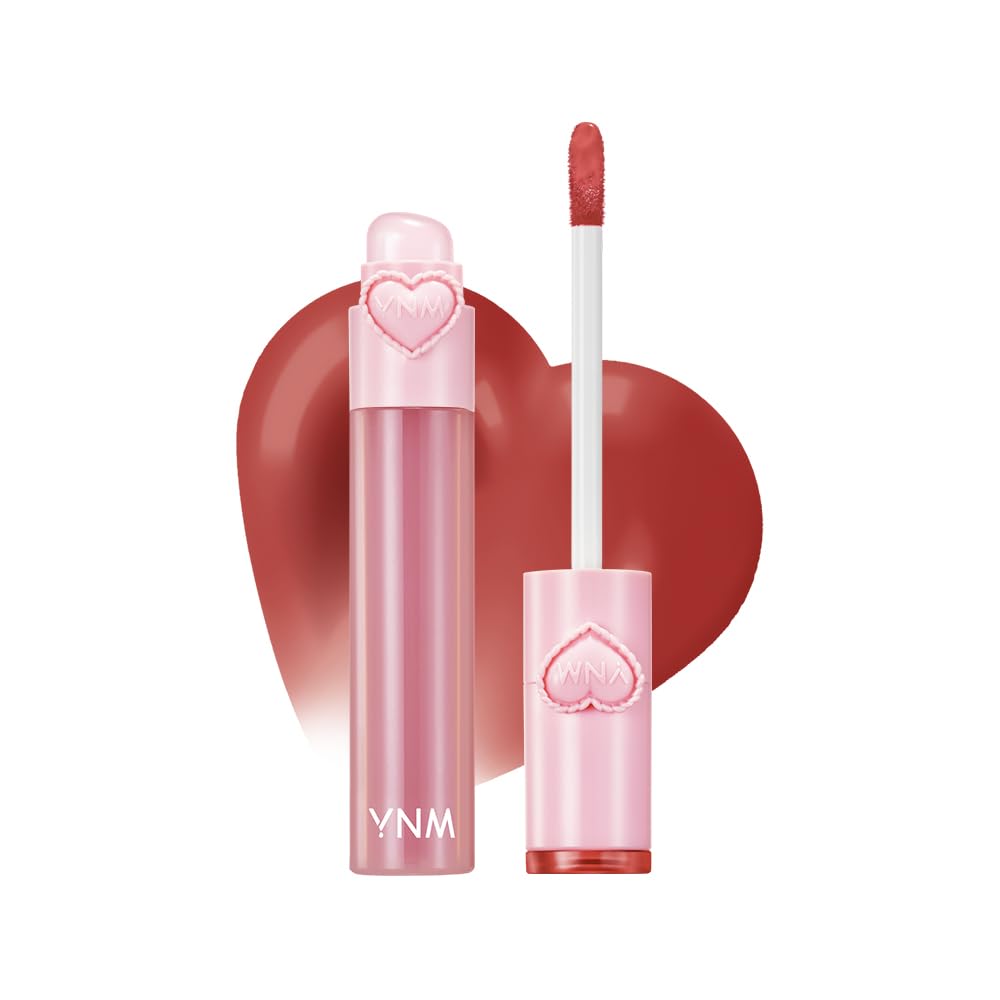 YNM Heart Jelling Tint Pepper Jelling bottle close-up showing vibrant color and premium packaging