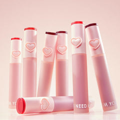 YNM Matte Veil Tint with Provence Rose Flower infusion for conditioning lips