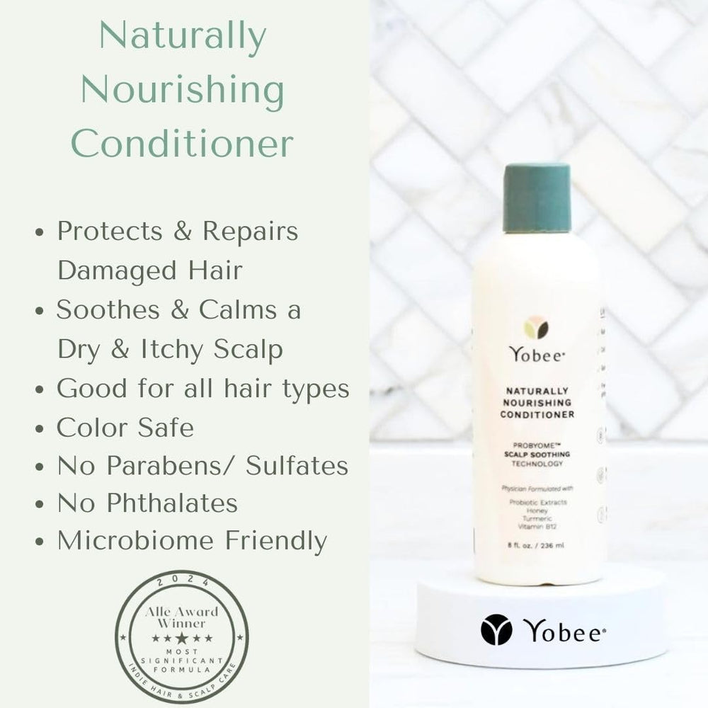 Yobee sulfate-free formula label signals safe daily use.