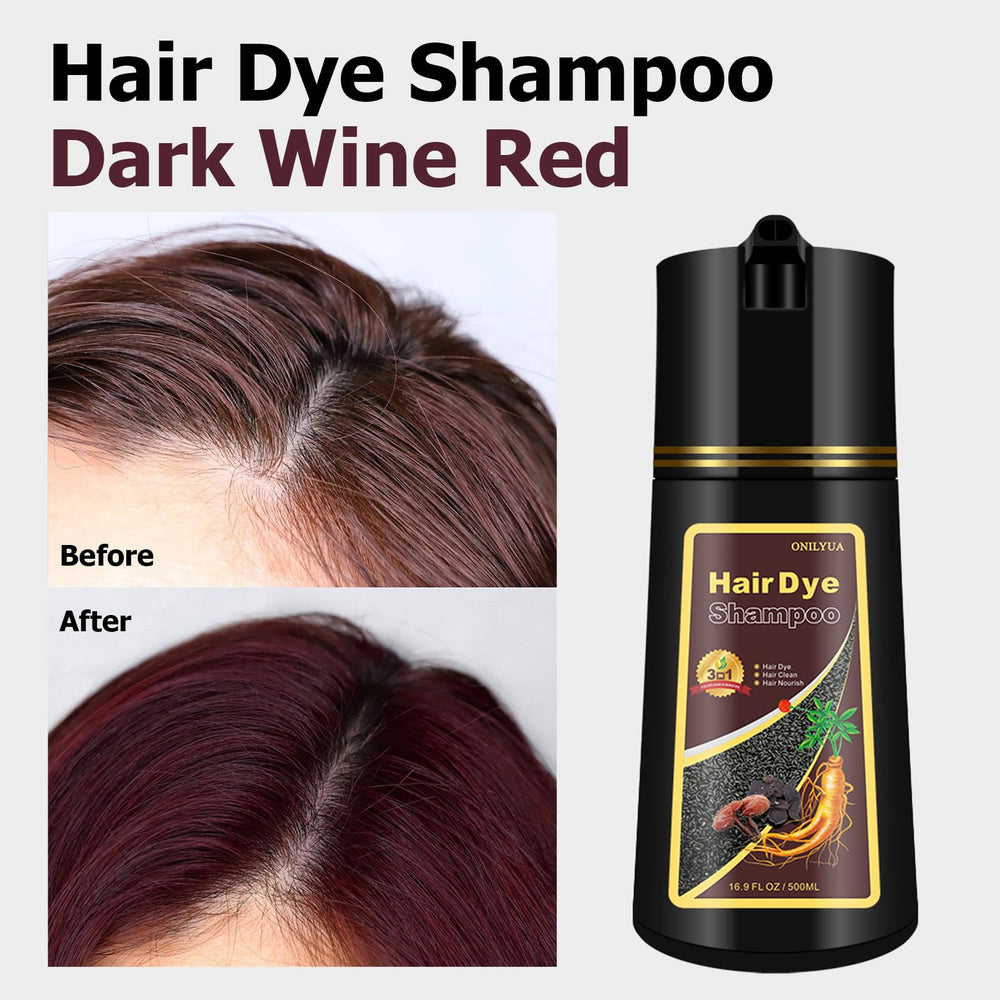 Foamy lather demonstrates gentle cleansing with Yocisku Hair Dye Shampoo.