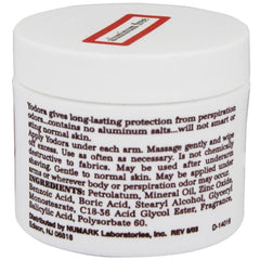 Yodora deodorant cream swipe showing smooth application for comfortable daily protection