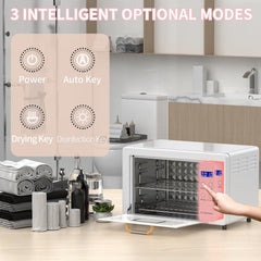 Yofuly 10L sterilizer in a busy salon workflow for tool sanitation.