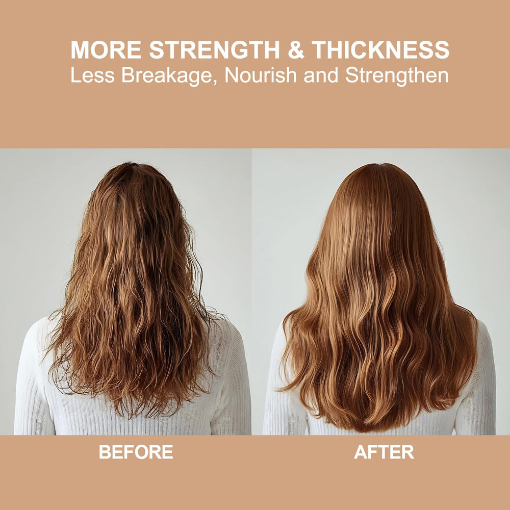 YOGI CARE argan oil serum demonstrated for all hair types and daily use