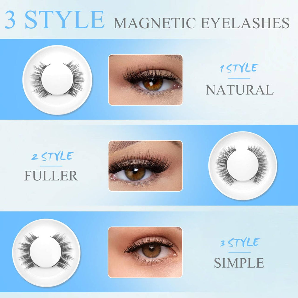 Yogkuse Hunnyfit magnetic eyelashes easy application for quick touch-ups