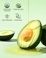 Yoken avocado oil with pump dispensing for easy, precise application