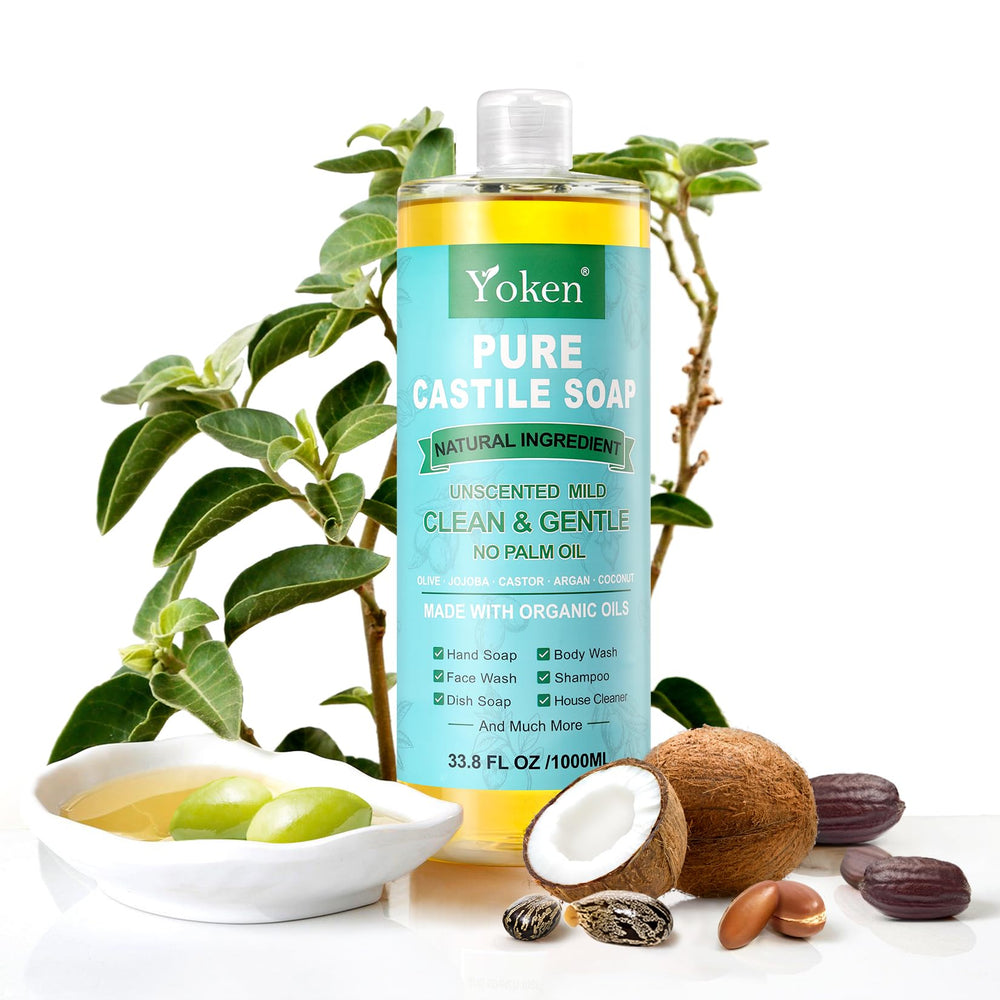 Yoken Castile Soap suitable for laundry and household cleaning
