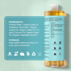 Yoken Castile Soap used for veggie wash to remove residues