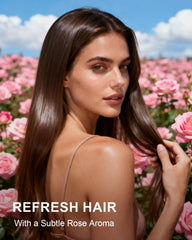 Yoken Rose Water lightweight, non-sticky finish for easy daily use.