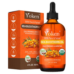 Yoken Sea Buckthorn Oil bottle ready for facial hydration and nourishment