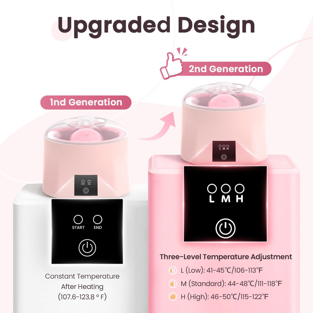 Yokilly aluminum inner layer heats quickly for efficient nail softening during soak.