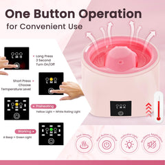 Yokilly ergonomic five-finger grooves provide comfortable soaking experience.