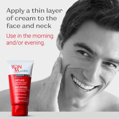 Yon-Ka Mens Age Defense Moisturizer packaging box suggests premium daily care