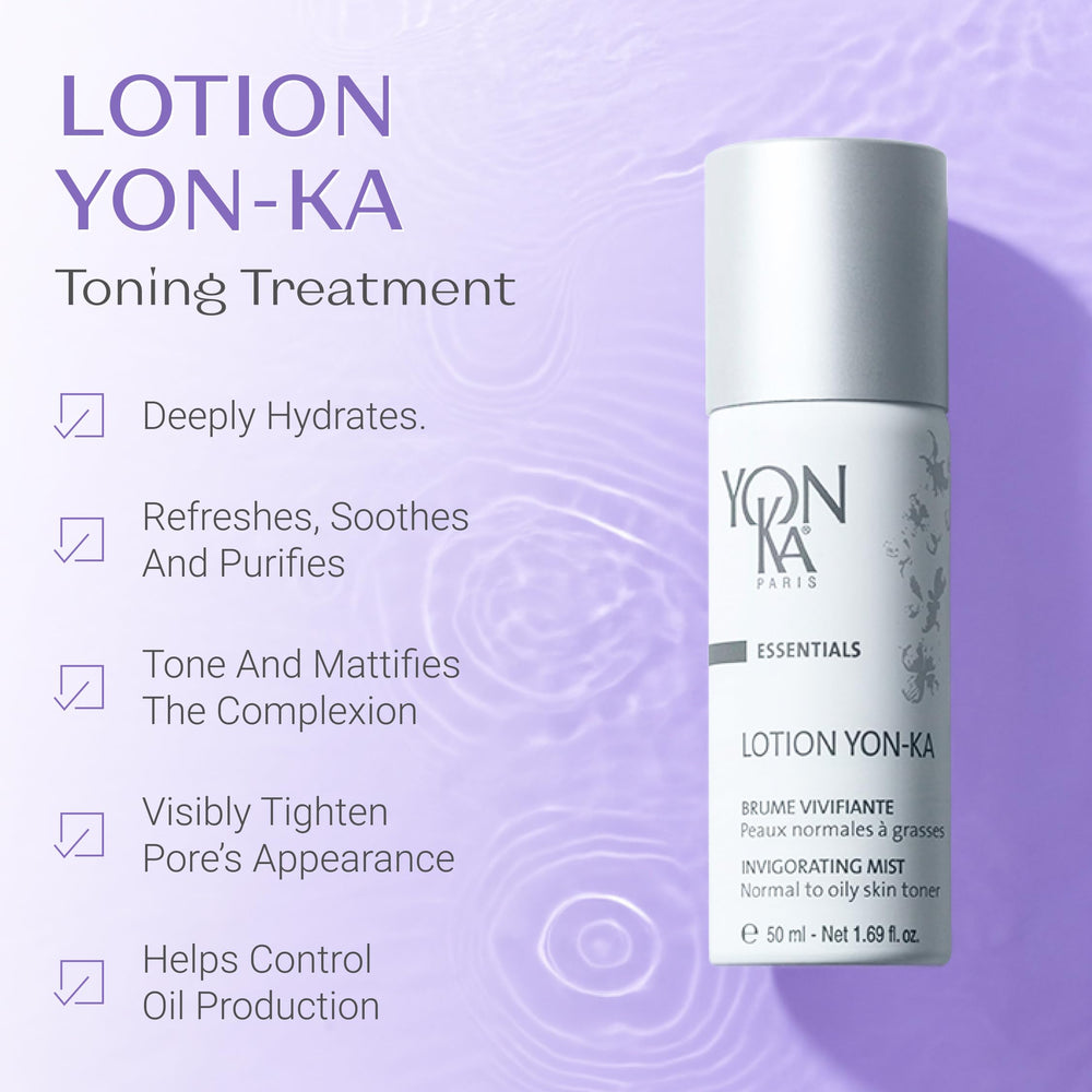 Yon-Ka Vitamin C Travel Set packaging box emphasizing compact travel-friendly kit