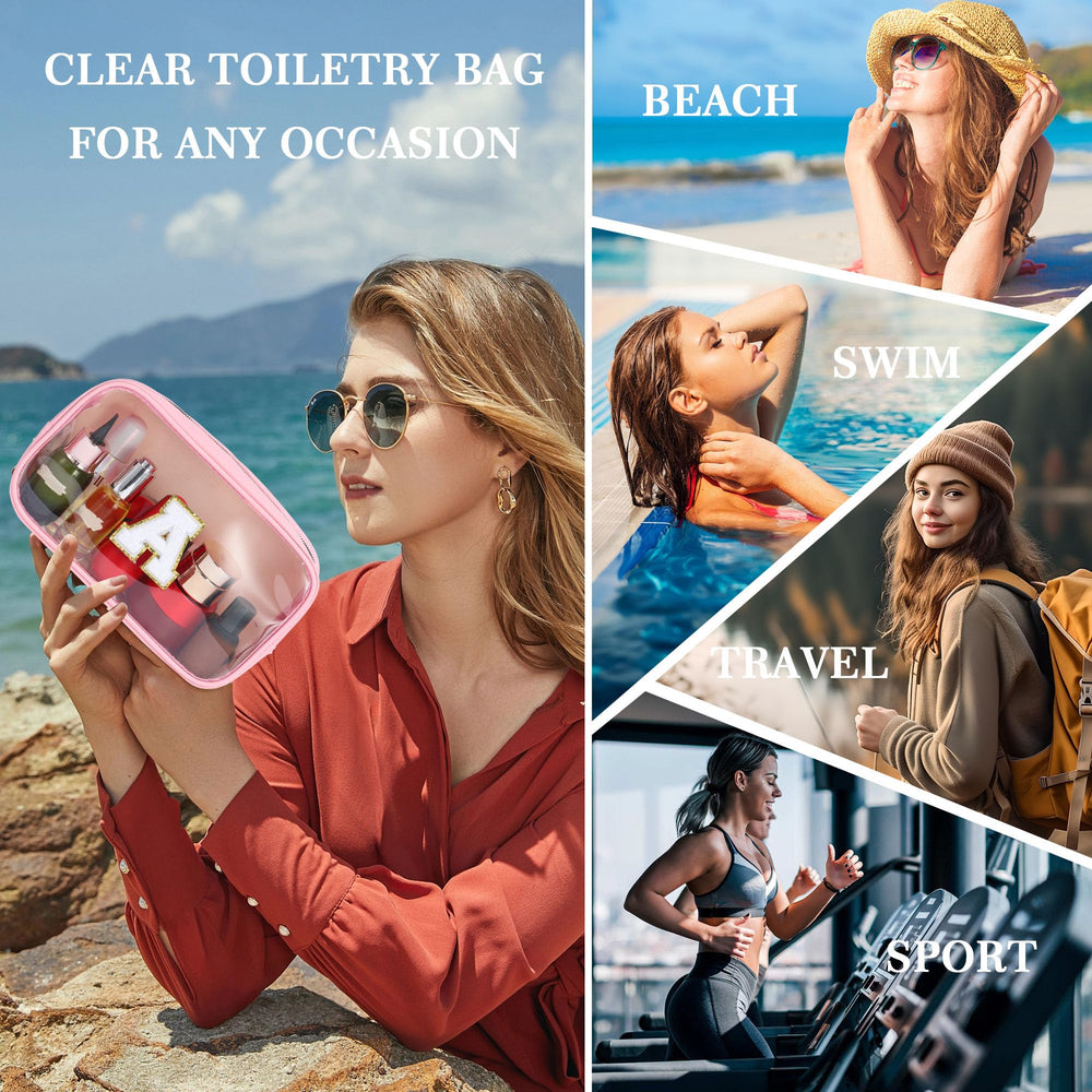 YOOLIFE clear-makeup-bag-large-capacity offers ample space for cosmetics and daily essentials.