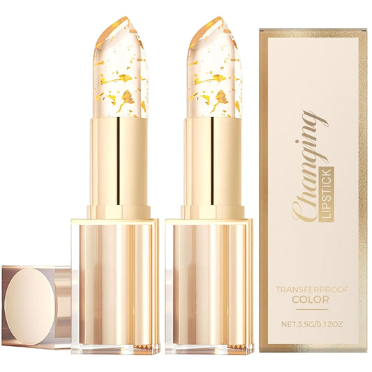 YOTOCK color changing lipstick 2-pack tube front reveals a unique shade for you