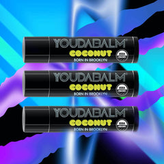 You Da Balm cruelty-free logo signaling ethical, animal-friendly lip care