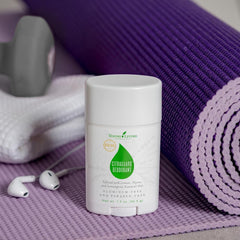 Young Living CitraGuard product shot emphasizing moisture-absorbing powder texture.