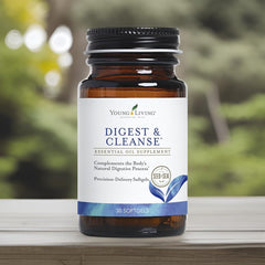 Young Living diffuser with essential oils illustrating aromatherapy benefits.
