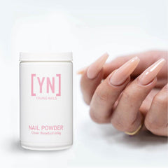 Young Nails professional-grade cover powder delivers reliable salon performance.