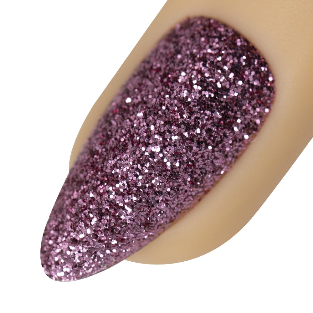 Young Nails Art Glitters glitter powder adds salon-worthy sparkle to acrylics and gels