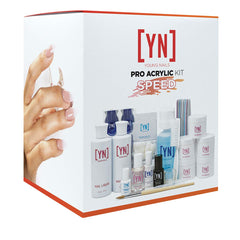 Young Nails Pro Kit Speed contents showcase essential items for at-home nail art.