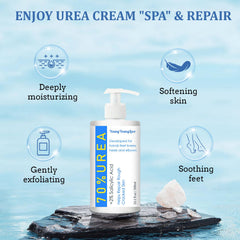 YOUNGYOUNGLOVE Urea Cream 70% hands and feet application for soft skin.