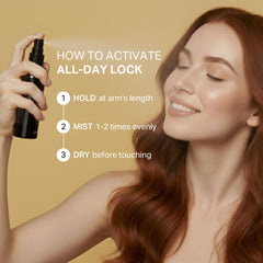 Y'OUR Silk Setting Spray oil-control finish without heaviness