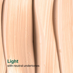 Skin-ready Y'OUR swatch shows even tone and buildable coverage