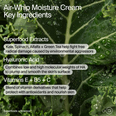 Youth To The People Air Whip Moisture Cream tube showing lightweight hydration.