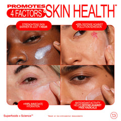 Youth To The People Youthscreen Sunscreen kale green tea ingredients indicating antioxidant support.
