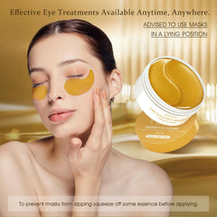 YOYORY 24K Gold Eye Patch delivers deep hydration around the eyes.